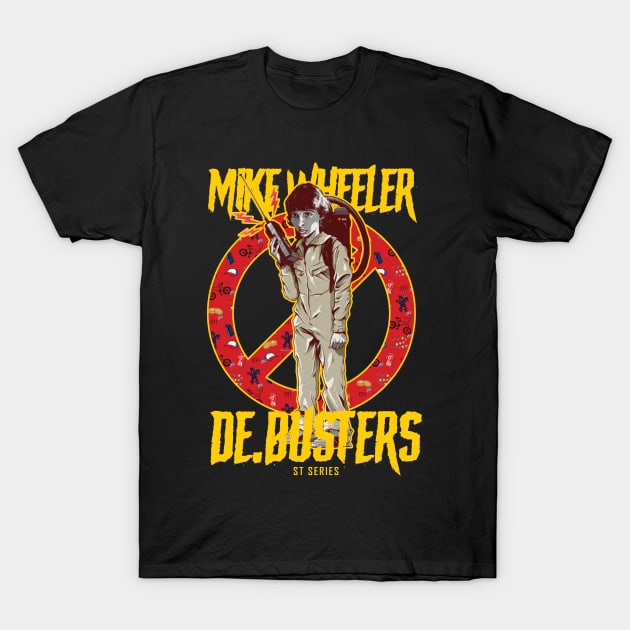 De.Busters - Mike Wheeler ST Series T-Shirt by Dayat The Thunder